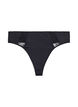 String en dentelle dans un pack de 3, Noir, Packshot image number 2