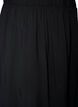 Jupe-culotte en viscose avec une taille haute et une coupe ample, Noir, Packshot image number 2