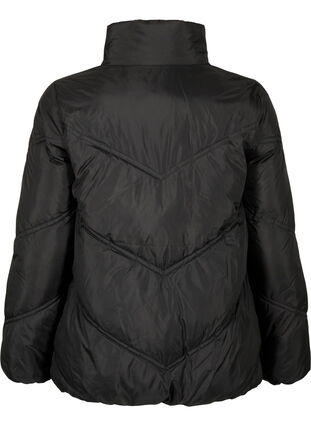 Veste d'hiver courte avec poches, Black, Packshot image number 1