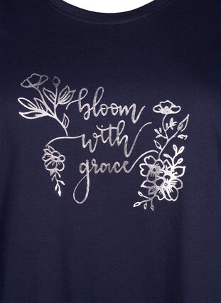 FLASH - T-shirt avec motif, Navy Blazer Bloom, Packshot image number 2
