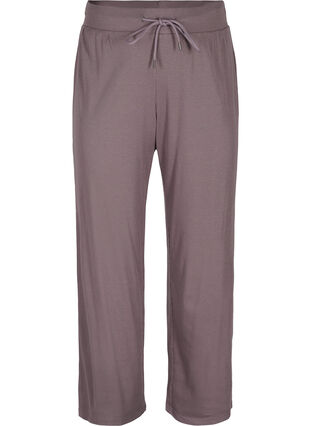 Pantalon ample en coton mélangé, Sparrow, Packshot image number 0