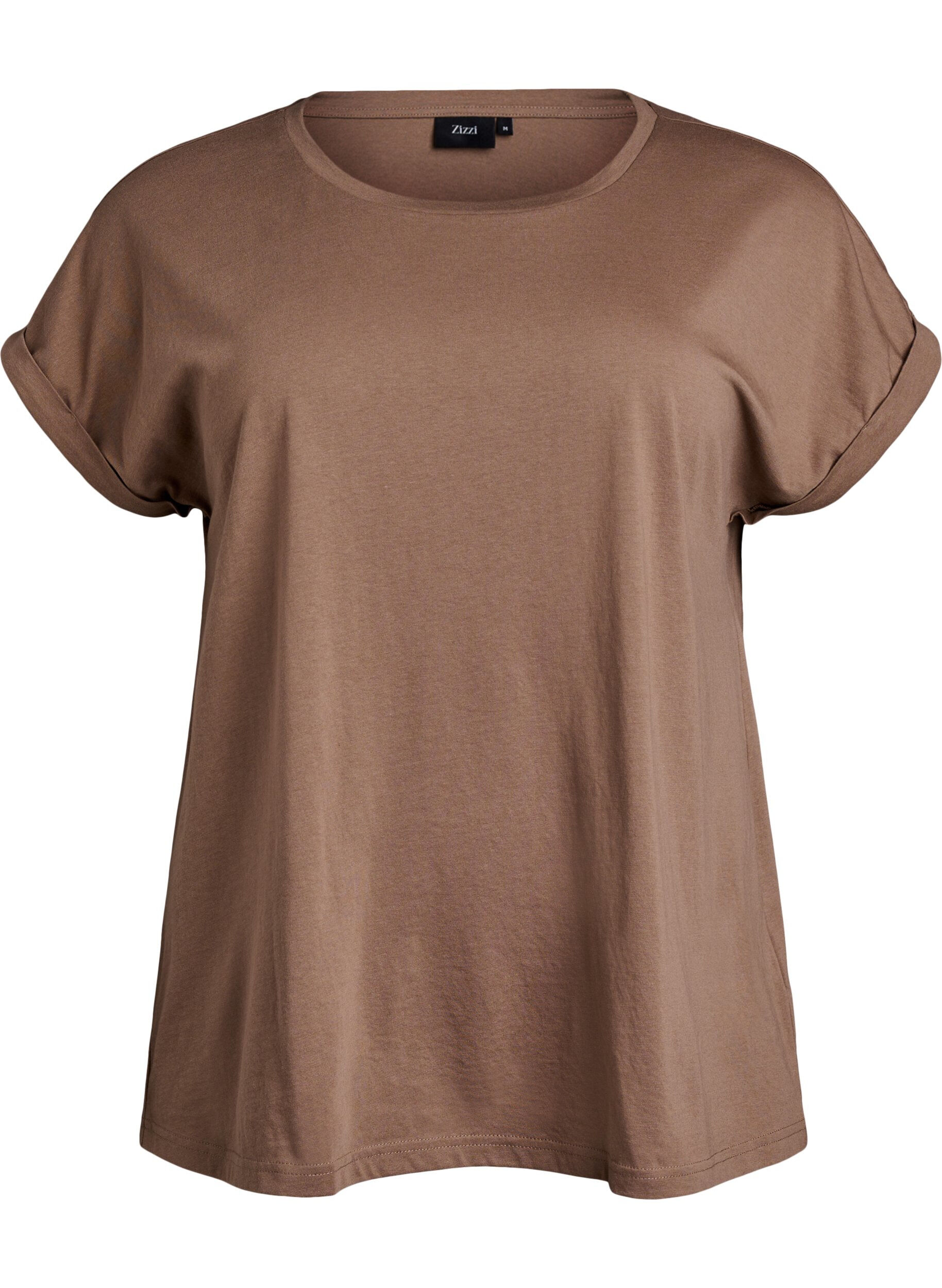 T-shirt &agrave; manches courtes en m&eacute;lange de coton