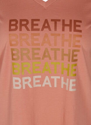 T-shirt avec imprimé , Canyon Rose BREATHE , Packshot image number 2