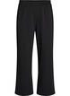 Pantalon de jogging taille haute avec coupe ample, Noir, Packshot image number 0
