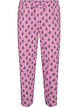 Pantalon de pyjama taille haute en coton, Rose, Packshot image number 0