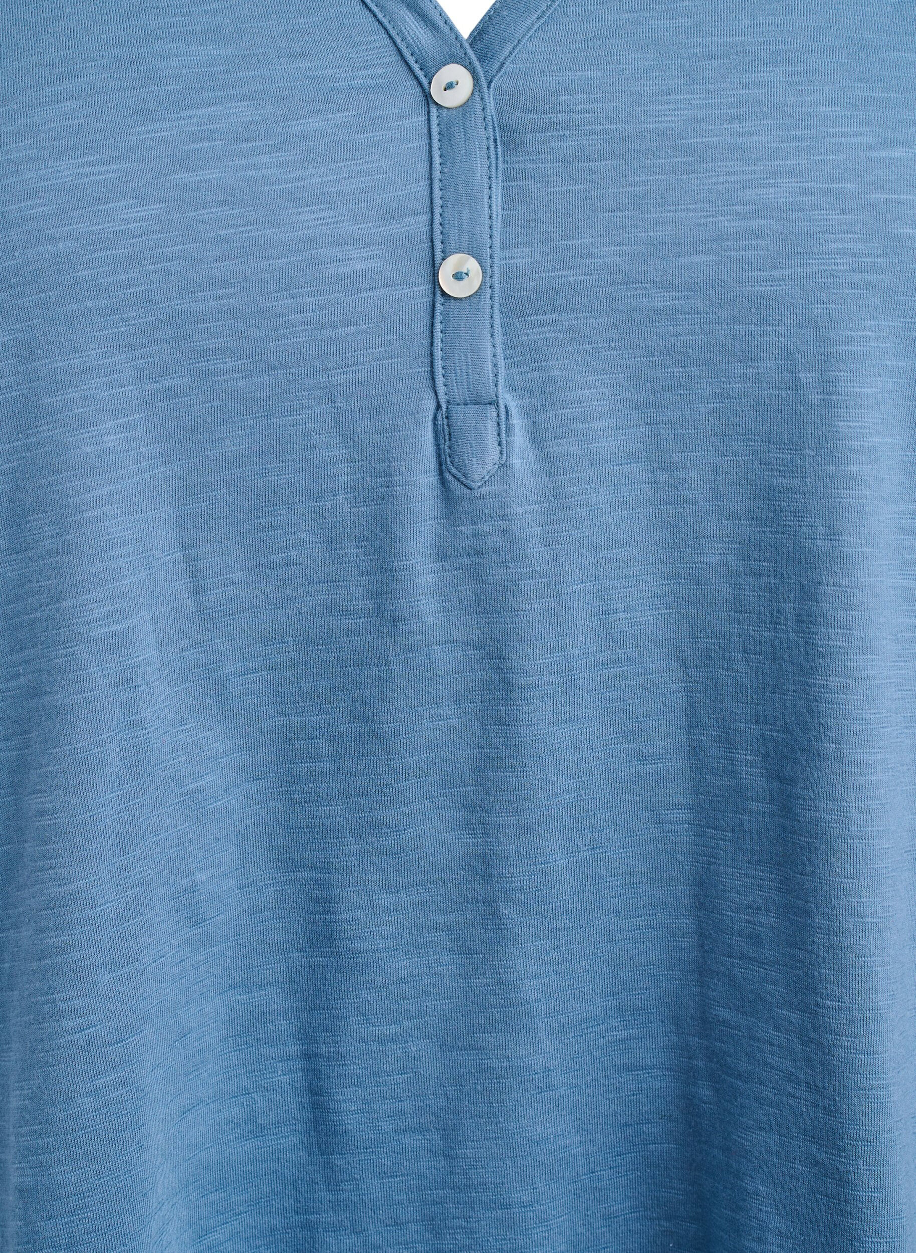 Zizzi FLASH - T-shirt dot&eacute; de boutons, Bleu, Packshot image number 2