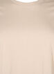 T-shirt basique en coton &agrave; col rond, Beige, Packshot image number 2