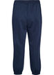Pantalon de jogging taille haute avec cordon de serrage, Bleu, Packshot image number 1