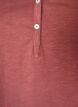 T-shirt dot&eacute; de boutons, Marron, Packshot image number 2