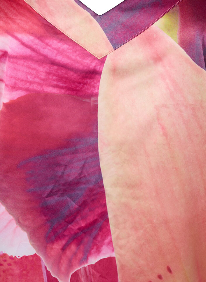 Chemise de nuit à motifs, Orange Pink AOP, Packshot image number 2