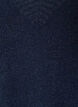 Pull col V, Bleu, Packshot image number 2