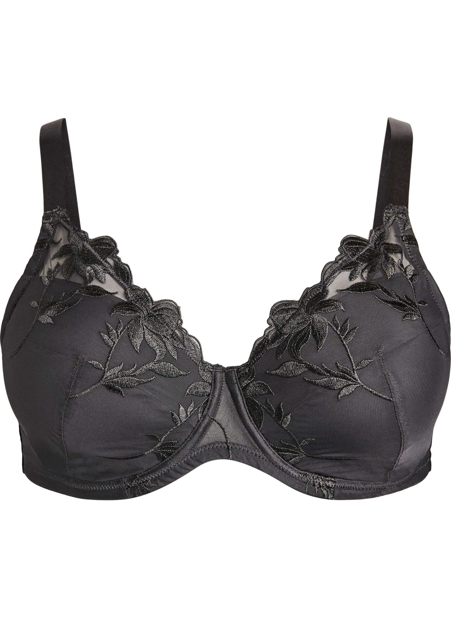 Soutien-gorge rembourr&eacute; &agrave; armatures avec broderie