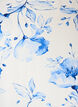 Robe en viscose avec d&eacute;coupe, Blanc, Packshot image number 2