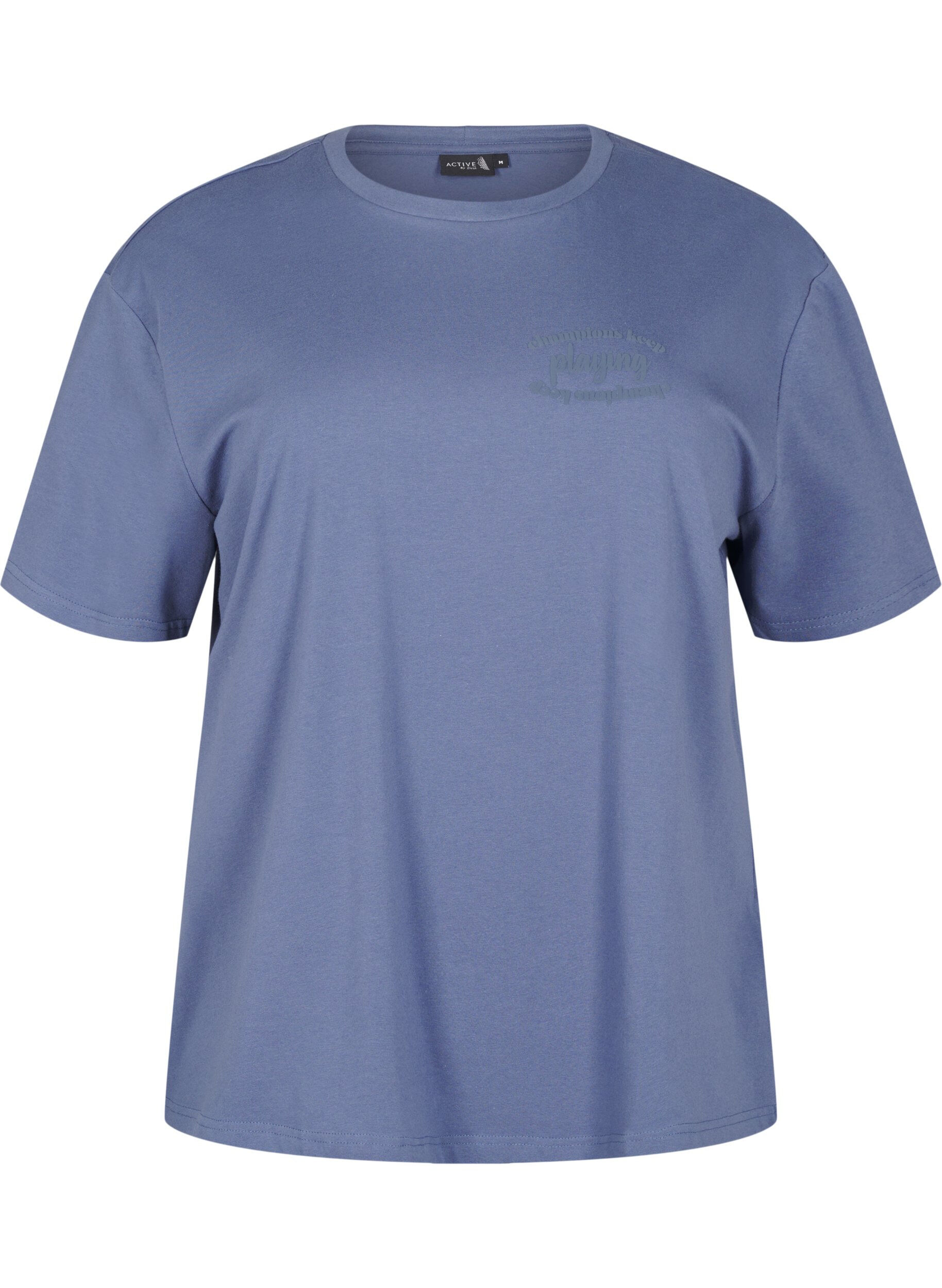 ZizziT-shirt sportif en coton biologique, , Packshot image number 0