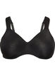 Soutien-gorge minimiseur avec bretelles rembourr&eacute;es, Noir, Packshot image number 0