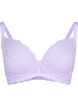 Soutien-gorge en dentelle avec armatures, Mauve, Packshot image number 0