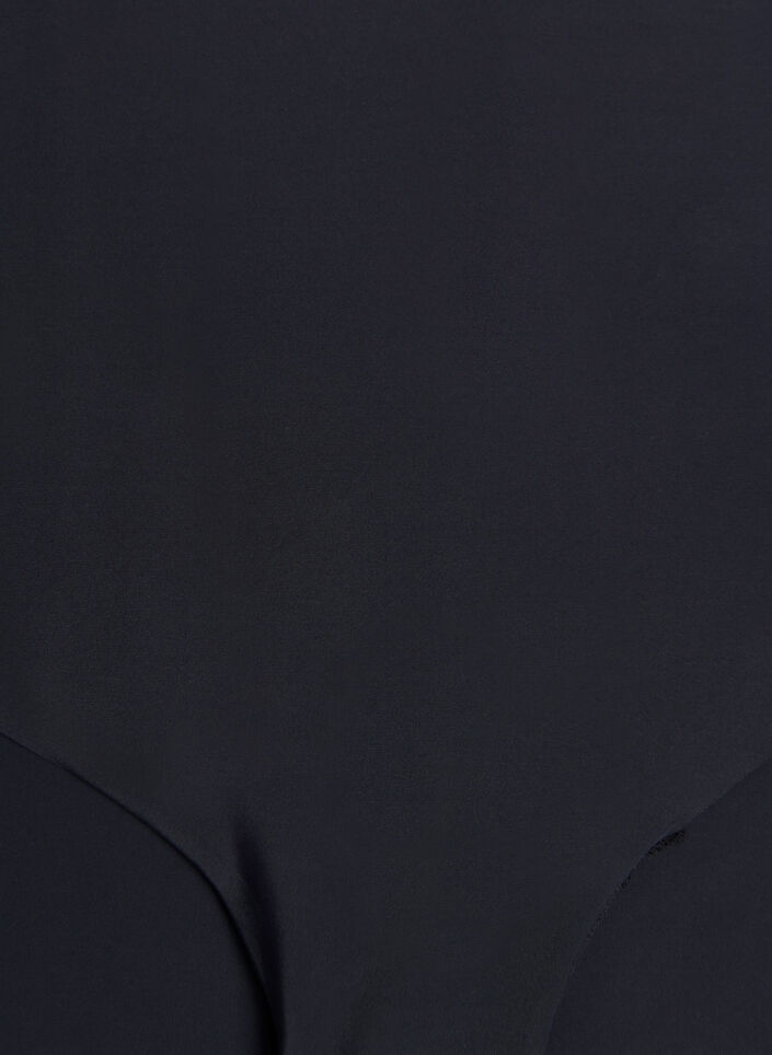 Lot de 2 culottes sans coutures, Noir, Packshot