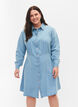 Robe Denim avec boutons et manches longues, Light blue denim, Model image number 0