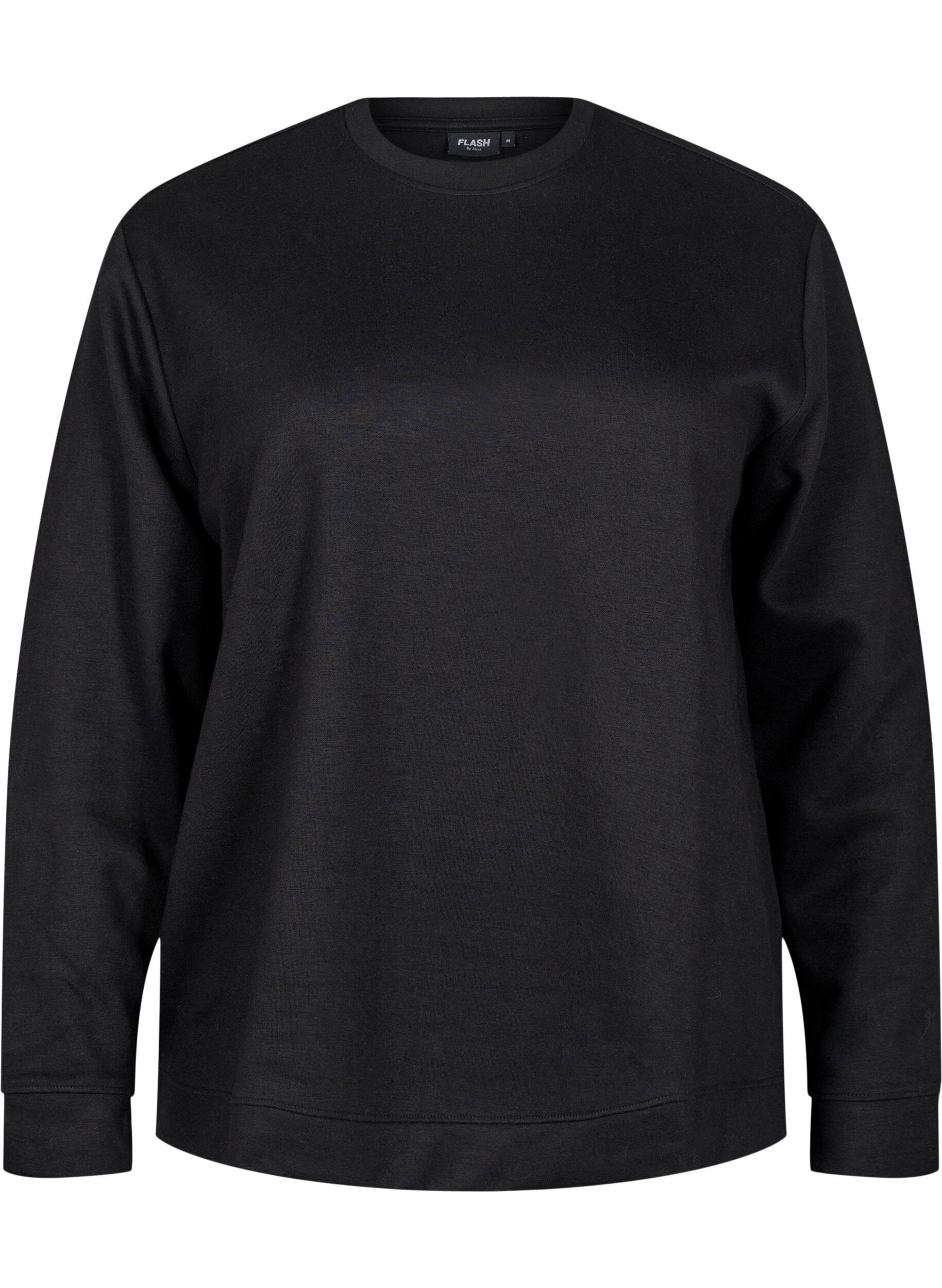 FLASH - Sweat-shirt &agrave; col ras du cou