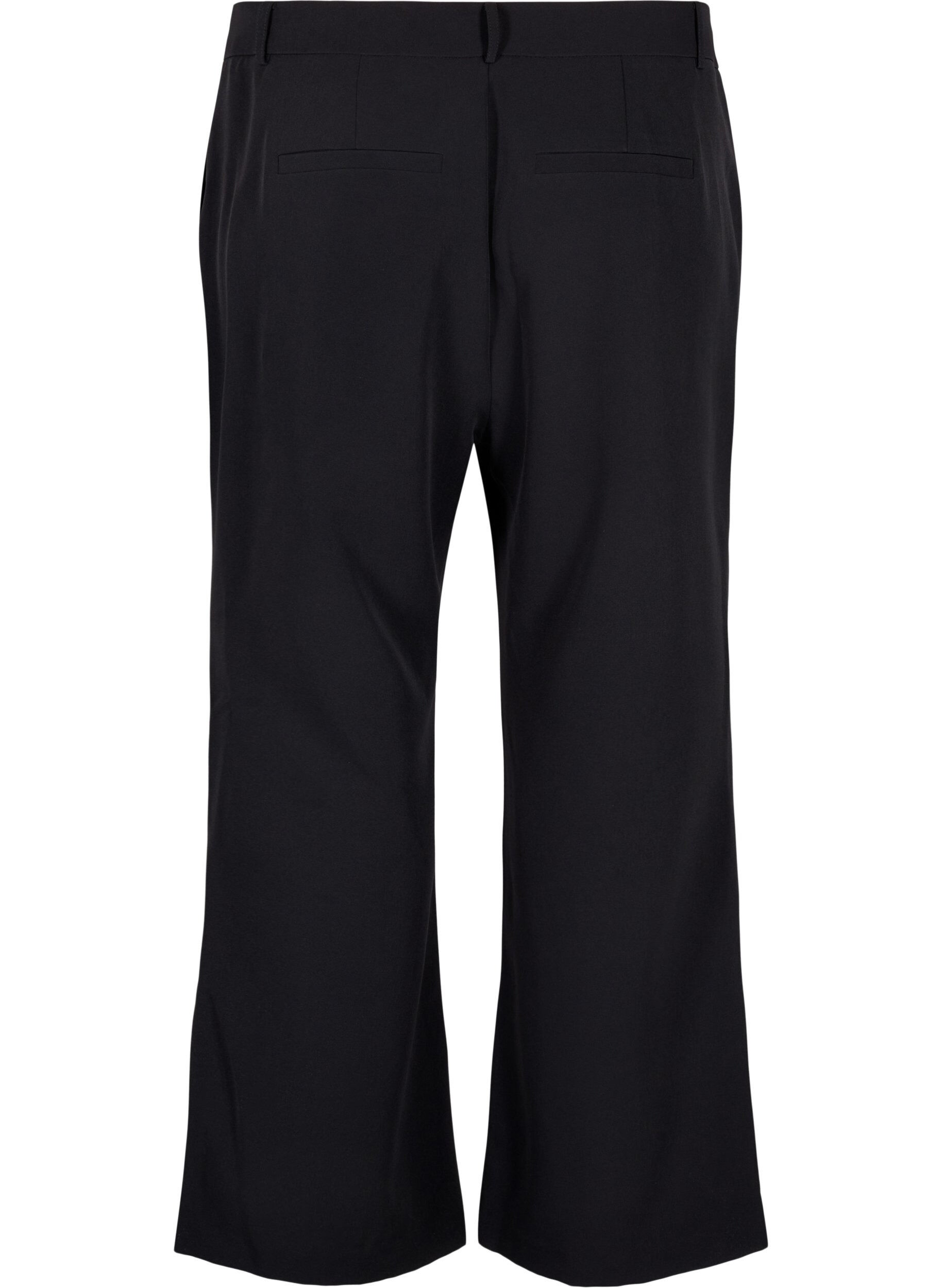 Zizzi Pantalon bootcut, Noir, Packshot image number 1