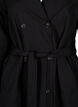 Trench-coat avec ceinture et fente, Black, Packshot image number 2