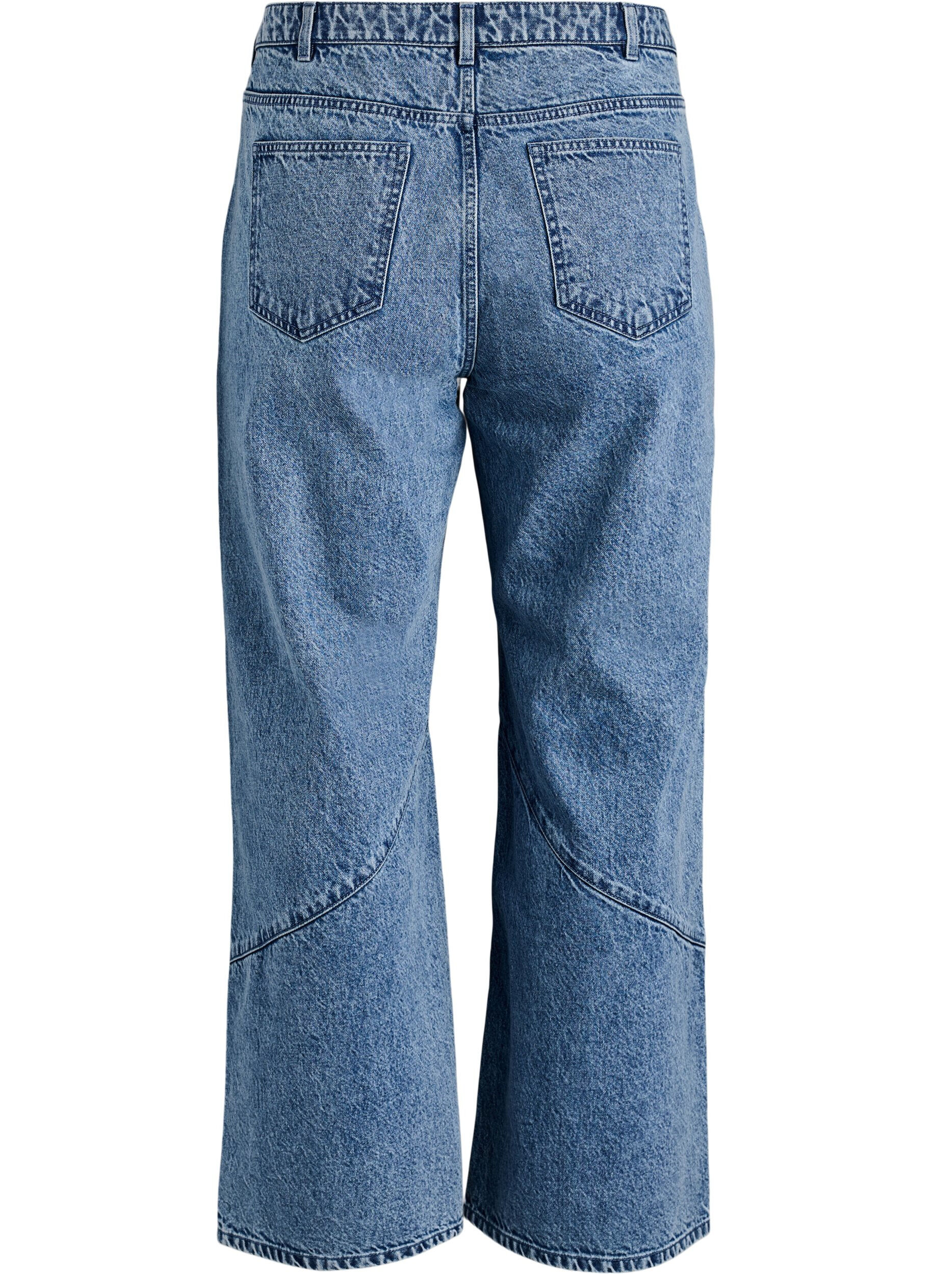 ZizziJean coupe ample avec coutures apparentes, Bleu Clair, Packshot image number 1