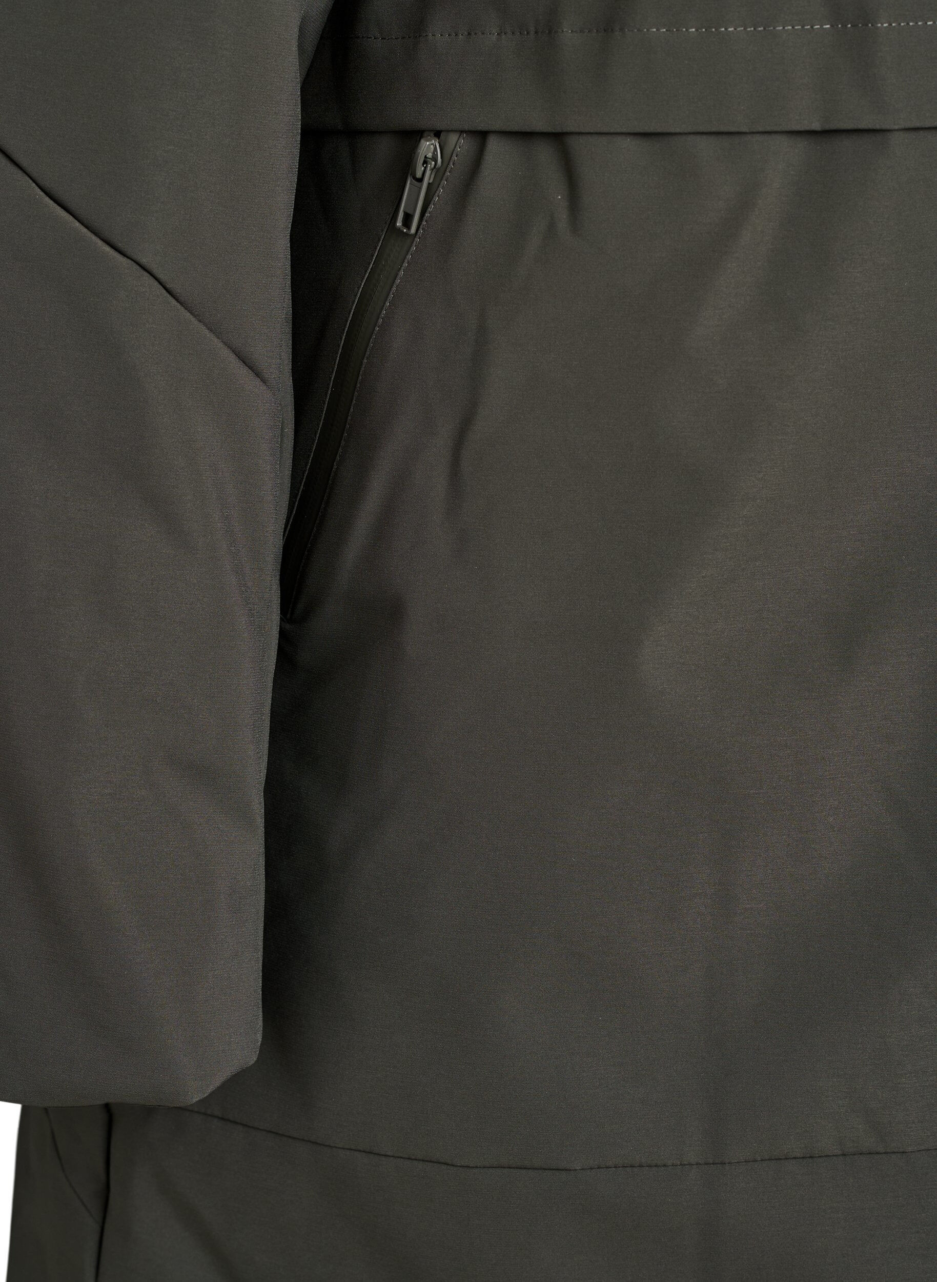 Zizzi Veste d'hiver avec taille ajustable, Vert, Packshot image number 3