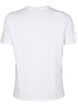 T-shirt à col rond et strass, Bright White, Packshot image number 1