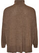 Pull &agrave; col roul&eacute; &agrave; coupe ample, Marron, Packshot image number 1