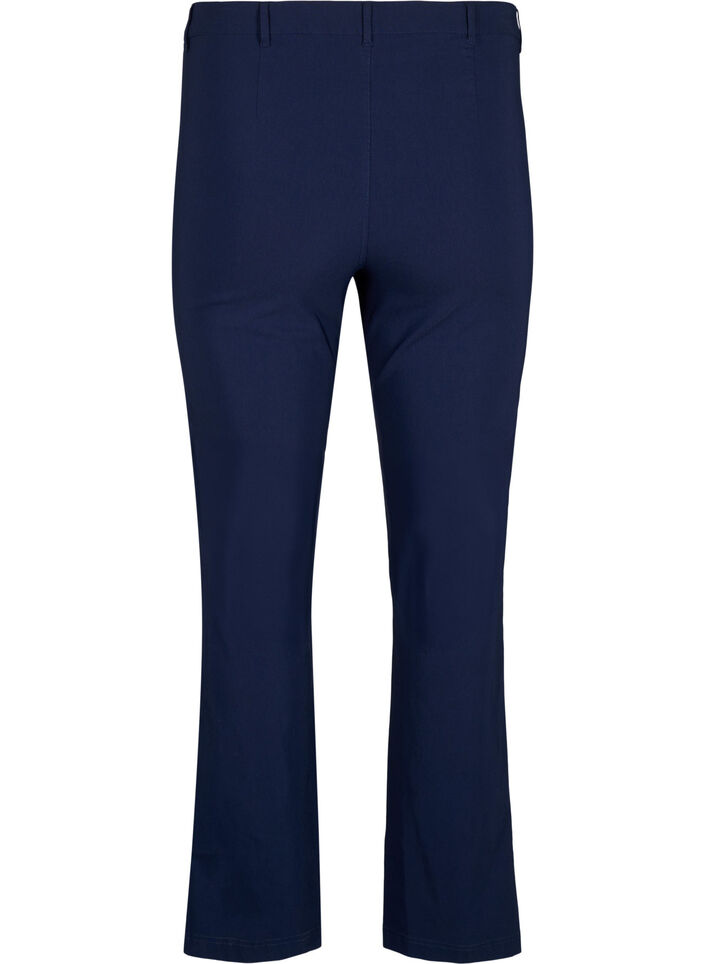 Pantalon classique en m&eacute;lange de viscose, Bleu, Packshot image number 1