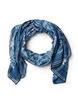 &Eacute;charpe longue &agrave; motifs, Bleu, Packshot image number 0