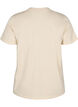 T-shirt en coton avec imprimé, Beige, Packshot image number 1