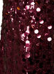 Jupe courte &agrave; sequins avec une ceinture &eacute;lastique, Bordeaux fonc&eacute;, Packshot image number 2
