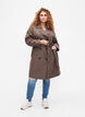 Trench-coat avec ceinture et fente, Chocolate Chip, Model image number 2