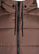 Veste longue avec capuche et poches, Marron, Packshot image number 2