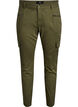 Pantalon slim fit avec poches cargo, Vert, Packshot image number 0