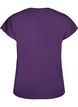 T-shirt de sport couleur unie, Violet, Packshot image number 1