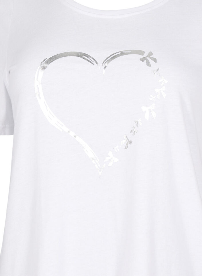 FLASH – T-shirt avec motif, Blanc, Packshot image number 2