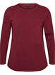 Blouse basique en jersey &agrave; manches longues, Bordeaux, Packshot image number 0