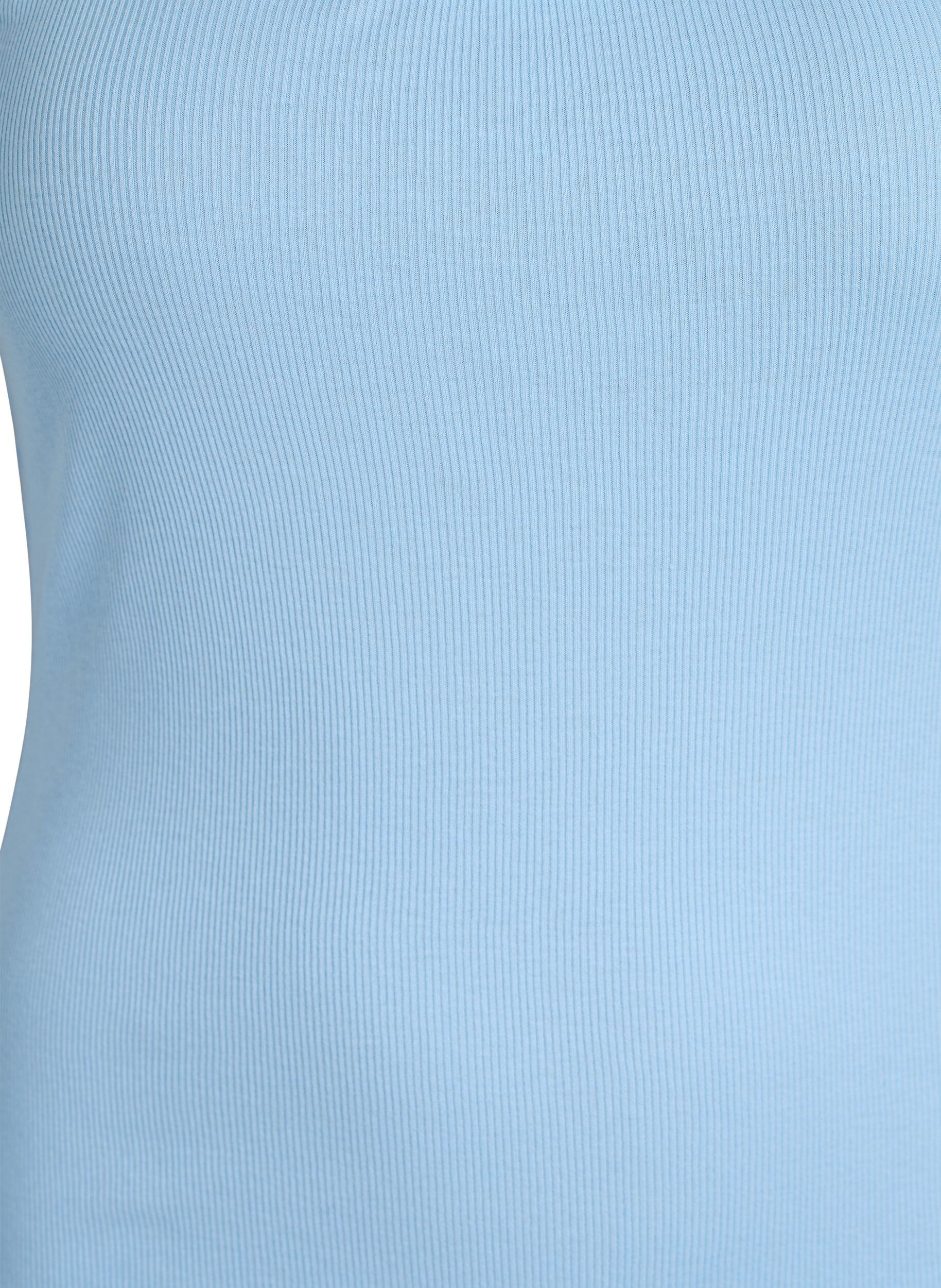 ZizziTop avec finitions en dentelle, Bleu Clair, Packshot image number 2
