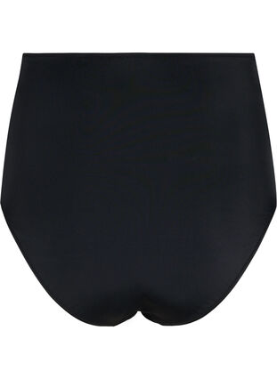 Culotte bikini taille haute, Black, Packshot image number 1