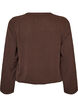 Blouse &agrave; la silhouette ballon avec col en V, Marron, Packshot image number 1