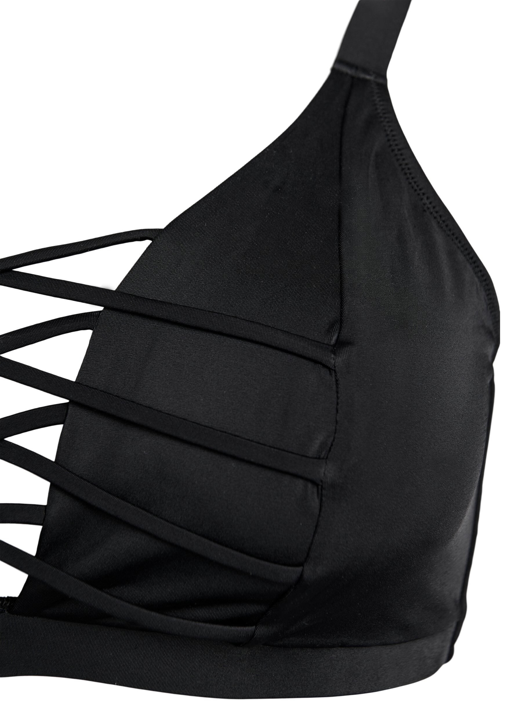 Zizzi Top de bikini, Noir, Packshot image number 2