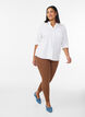 Legging Basic grande longueur, Marron, Model image number 1