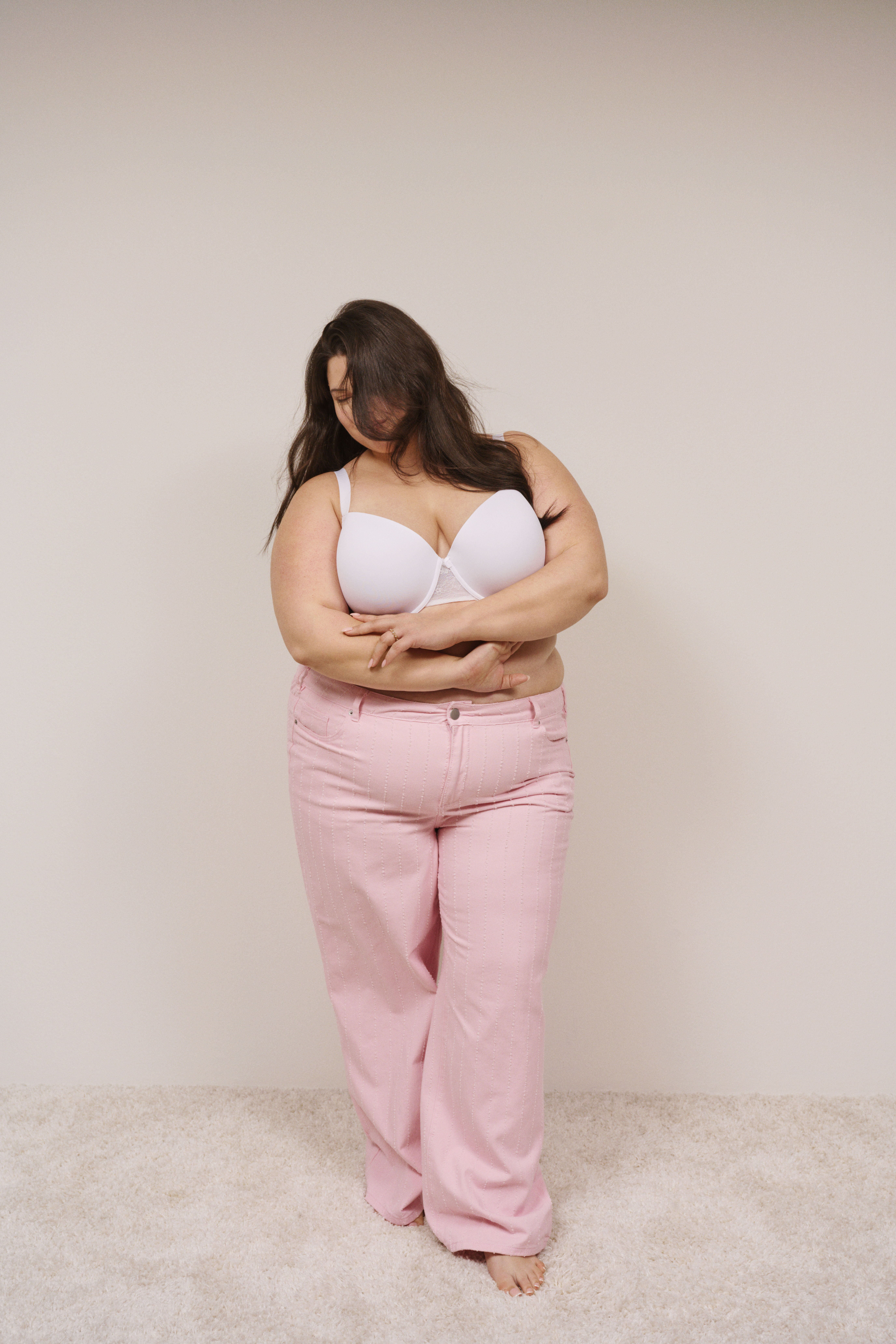 Zizzi&Eacute;l&eacute;gance rose poudr&eacute;, , Model