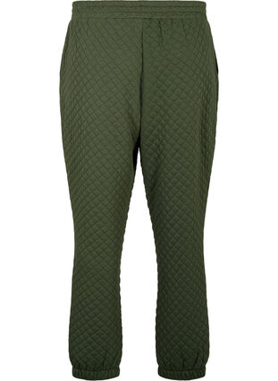 Pantalon de survêtement matelassé avec poches, Thyme, Packshot image number 1