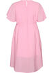 Robe longue avec manches papillon et taille &agrave; nouer, Rose, Packshot image number 1