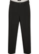 Pantalon tailleur large &agrave; taille haute, Noir, Packshot image number 0