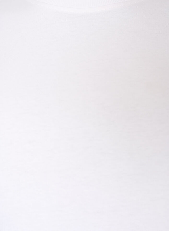 T-shirt en coton avec imprim&eacute;, Blanc, Packshot image number 2