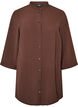 Tunique avec manches 3/4, Marron, Packshot image number 0